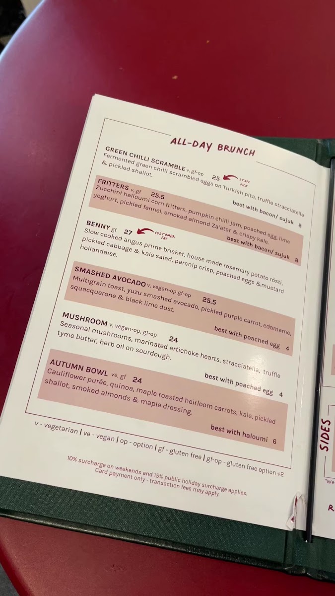 Menu - Ona Coffee | Cafe Brunswick photo 3